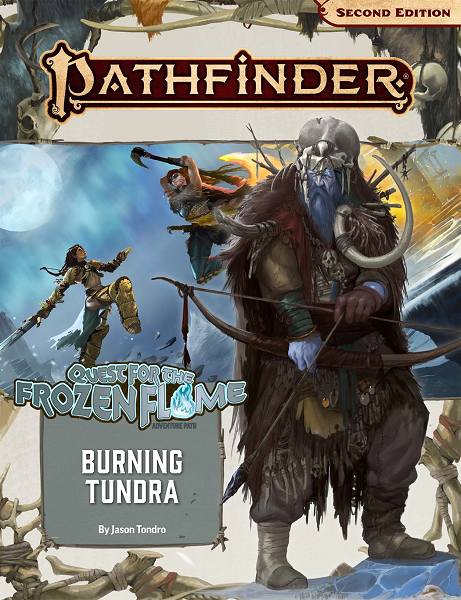 Pathfinder - Quest for the Frozen Flame: Burning Tundra [PZO90177] $24.99 Value
