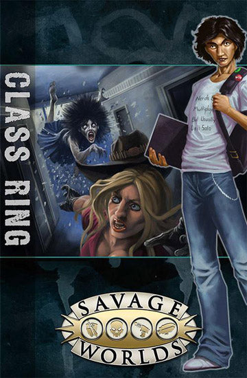 Savage Worlds RPG: East Texas University - Game Master's Screen with Class Ring Adventure [S2P10312] $19.99 Value