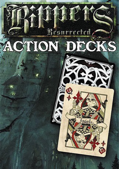 Savage Worlds: Rippers Resurrected - Double Action Decks [S2P10327] $19.99 Value