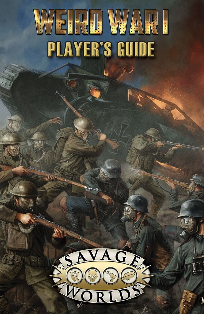 Savage Worlds RPG: Weird War I Players Guide Softcover [S2P10620] $19.99 Value