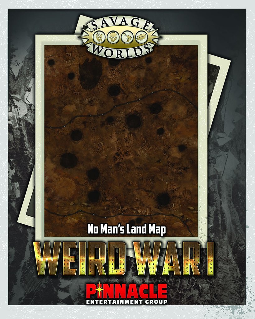 Savage Worlds: Weird War I Map Set: No Mans Land / Village [S2P10623]