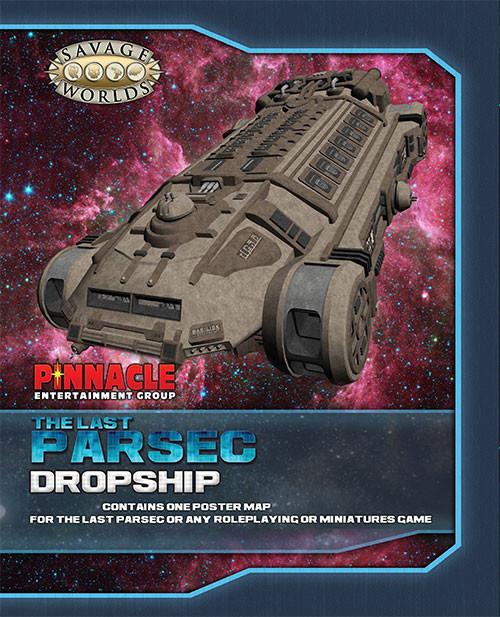 Savage Worlds RPG: The Last Parsec Map Set - Dropship and Freighter [S2P10905]