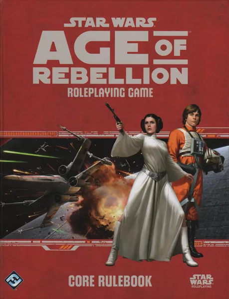 Star Wars Age of Rebellion: Core Rulebook [FFGSWA02] $64.99 Value