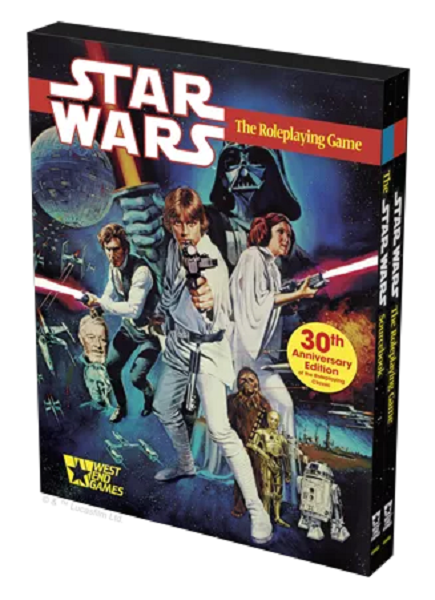 Star Wars: The Roleplaying Game - 30th Anniversary Ed. [FFGSWW01] $59.95 Value
