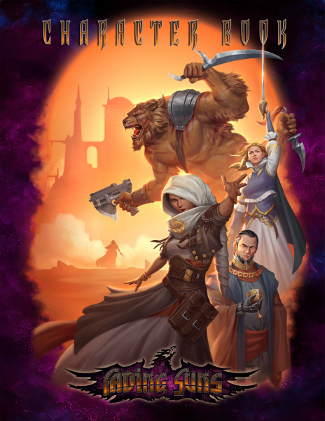 Fading Suns RPG: Character Book [ULIUS84001] $49.99 Value
