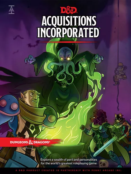 Dungeons and Dragons 5E: Acquisitions Incorporated WOCC7255 $49.95 Value